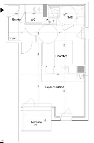 Appartement RENNES 41.61 m²