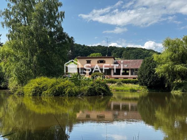 Jolie propriété, cadre exceptionnel avec étang