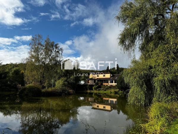 Jolie propriété, cadre exceptionnel avec étang