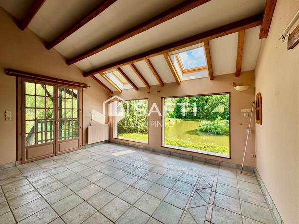 Jolie propriété, cadre exceptionnel avec étang