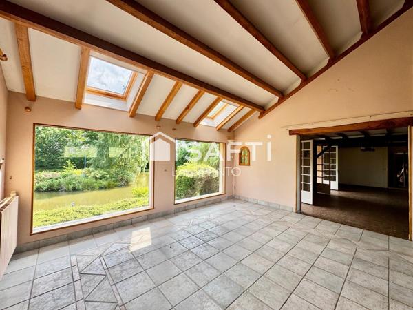 Jolie propriété, cadre exceptionnel avec étang