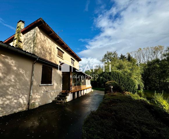 Jolie propriété, cadre exceptionnel avec étang