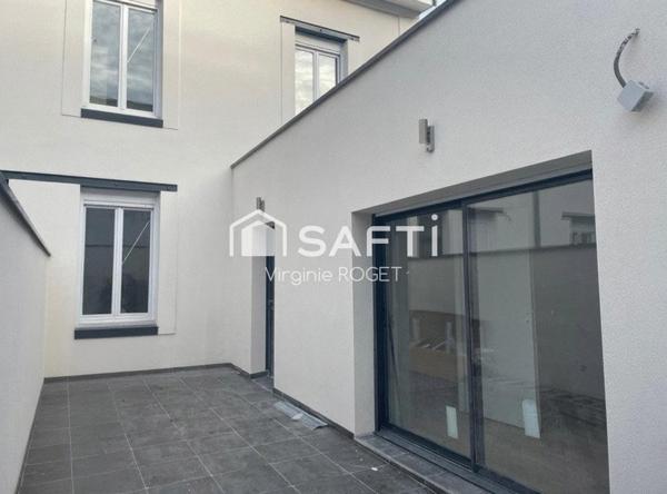 QUARTIER JAMIN, REIMS - MAISON DE VILLE RÉNOVÉE AVEC TERRASSE