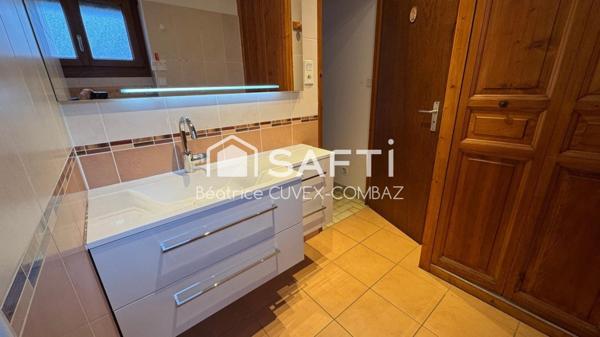 Maison de ville avec jardin et 2 grands garages