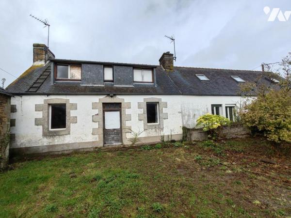 2359 - PLOUIGNEAU - MAISON EN PIERRES A RENOVER AVEC TERRAIN DE 3686M²