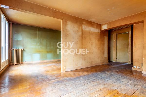 APPARTEMENT 2/3 PIECES de 50m2 - PARIS 15°PARC G.BRASSENS - A RENOVER
