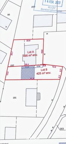 Terrain - 425 m² Exclusivité efficity