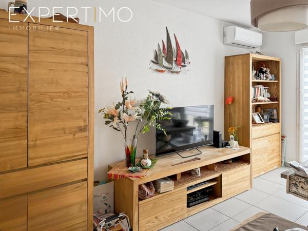 Saint-Jean-de-Védas (34430) Maison T2 de 2017 avec jardin, vendue louée Calme & sécurité