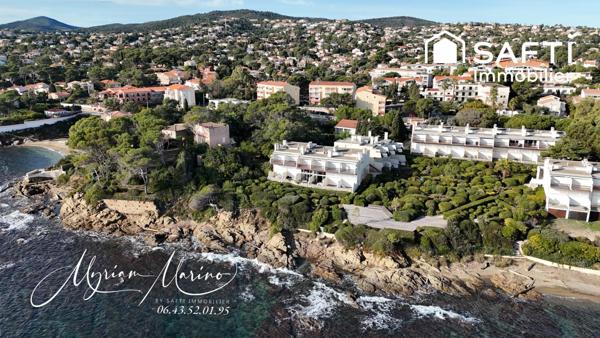 FACE À LA MER- 3 PIÈCES EN DUPLEX - SAINT AYGULF (83370)