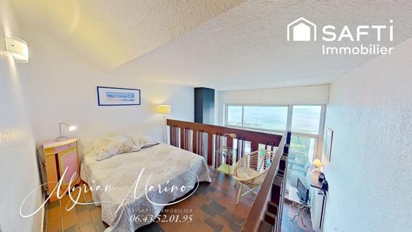 FACE À LA MER- 3 PIÈCES EN DUPLEX - SAINT AYGULF (83370)