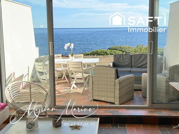 FACE À LA MER- 3 PIÈCES EN DUPLEX - SAINT AYGULF (83370)