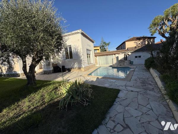 Rare ! Maison individuelle Golfe Juan Centre ville au calme ,à proximité de la mer et des commerces 