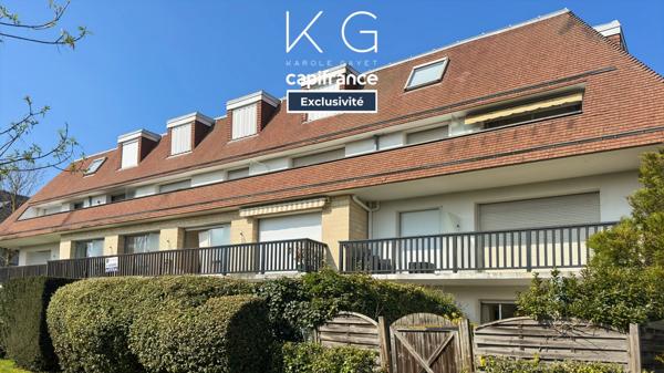 EXCLUSIVITE proche Deauville, à Tourgéville, plage et commerces à pieds appartement 2 chambres de 58 m² à vendre