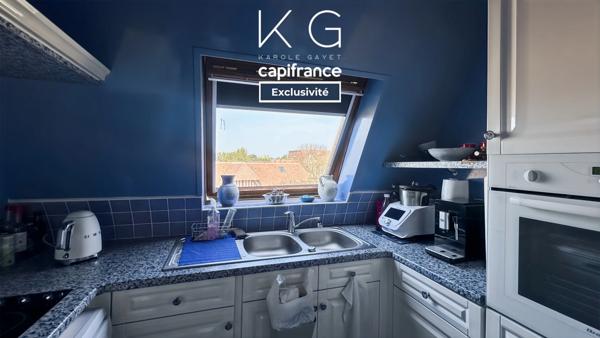 EXCLUSIVITE proche Deauville, à Tourgéville, plage et commerces à pieds appartement 2 chambres de 58 m² à vendre