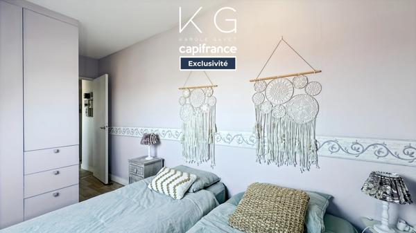 EXCLUSIVITE proche Deauville, à Tourgéville, plage et commerces à pieds appartement 2 chambres de 58 m² à vendre