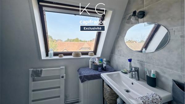 EXCLUSIVITE proche Deauville, à Tourgéville, plage et commerces à pieds appartement 2 chambres de 58 m² à vendre