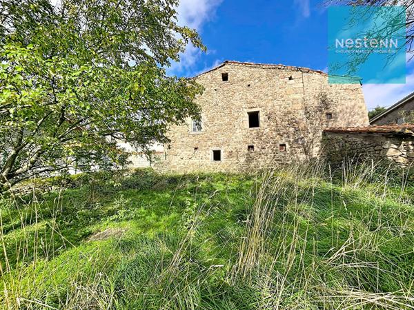 Corps de ferme à rénover sur un terrain de 1488 m² - A CHATELNEUF - à 10 minutes de MONTBRISON