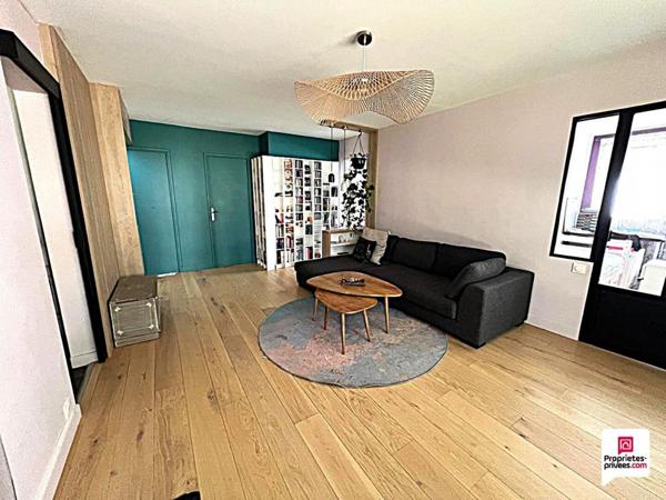 78480 VERNEUIL SUR SEINE, Appartement 68 m2, 3 pièce(s), 2 chambres, balcon