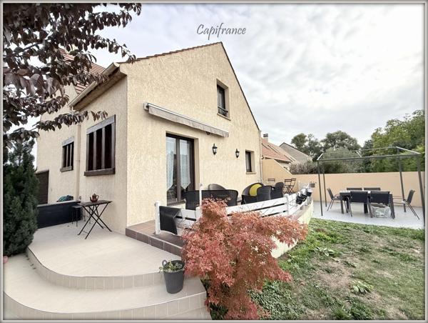 VILLEPINTE – Quartier Haie-Bertrand | Maison individuelle 133 m² (150 m² au sol) – 5 chambres – Sous-sol total & Jardin