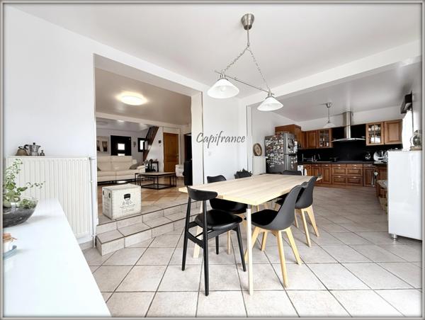 VILLEPINTE – Quartier Haie-Bertrand | Maison individuelle 133 m² (150 m² au sol) – 5 chambres – Sous-sol total & Jardin