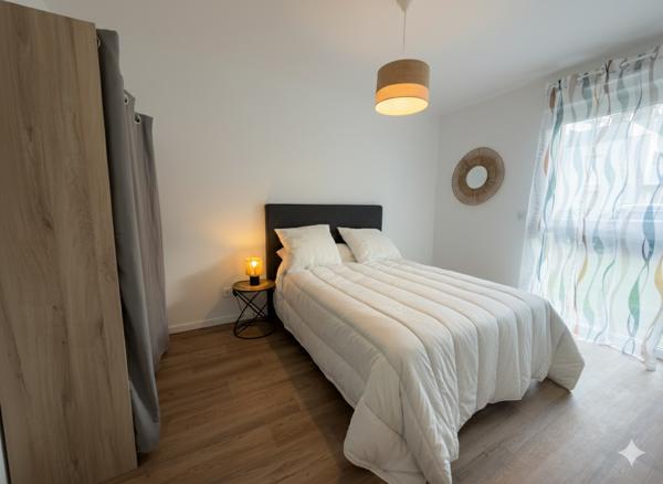 Pluneret (56400) Appartement neuf avec terrasse 2 pièces à louer en meublé