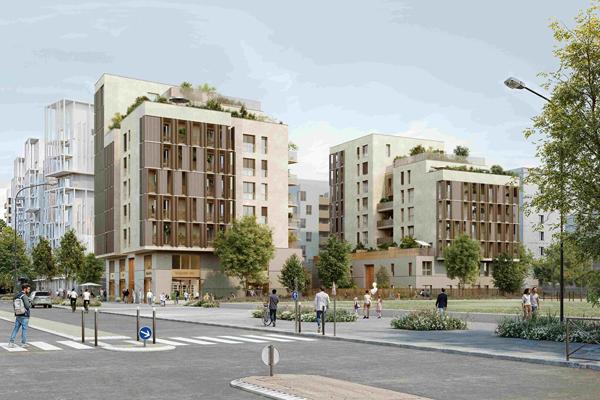 Appartement neuf 3 pièces - Pantin