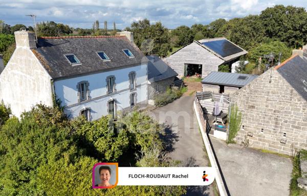 Propriété de charme à 800m des plages en Finistère sud