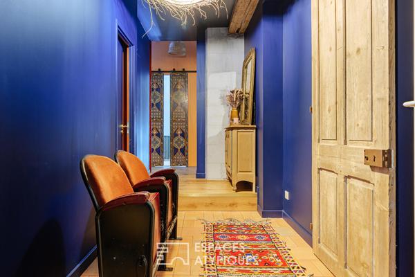 Cocon haut en couleur : appartement en coeur de ville