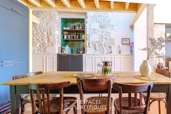 Cocon haut en couleur : appartement en coeur de ville