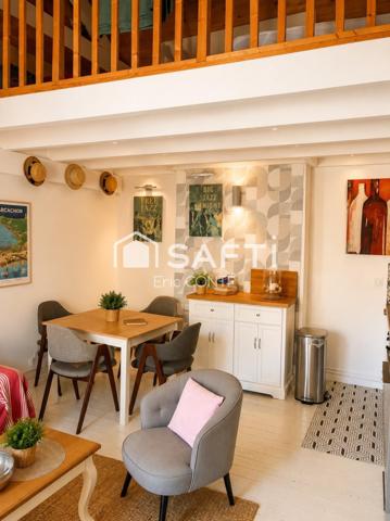 Arcachon Centre – T2 avec balcon et vue Bassin