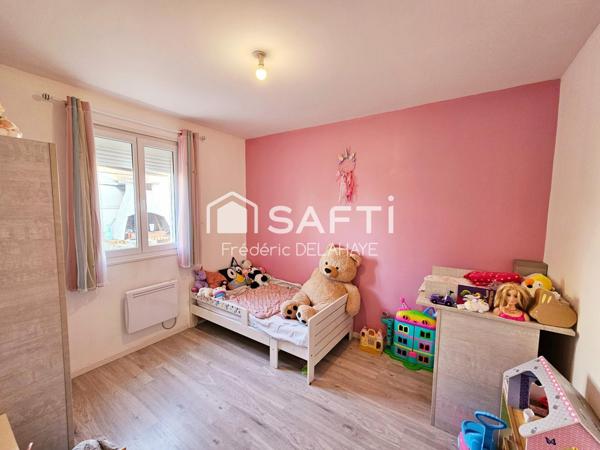 Maison de 122m² - 3 Chambres.