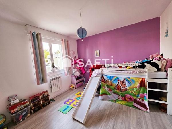 Maison de 122m² - 3 Chambres.