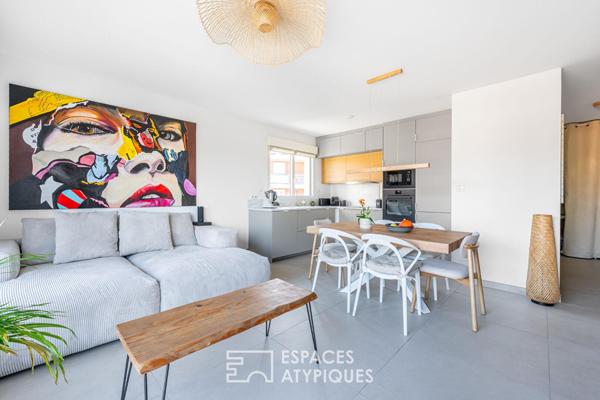 Dernier étage avec terrasse et garage
