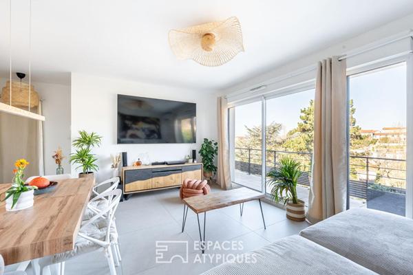 Dernier étage avec terrasse et garage