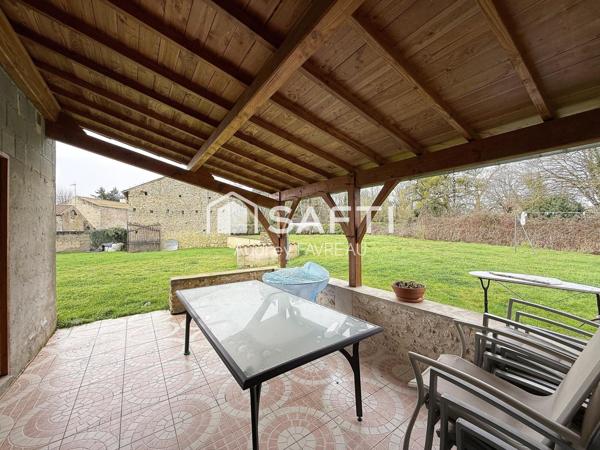 Authentique fermette en pierre, beaux volumes