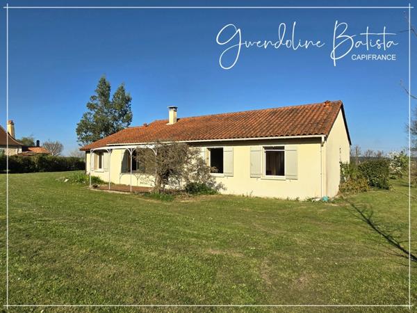 Maison plain-pied 98m² - 3 Chambres - Terrain 1675m² - SAINT-NEXANS