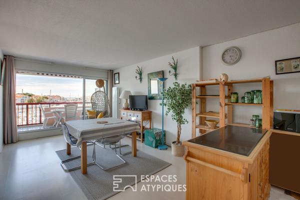 Appartement avec vue sur le port de Capbreton