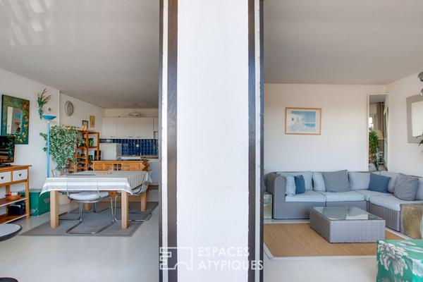 Appartement avec vue sur le port de Capbreton