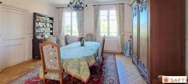 SPLENDIDE MAISON DE MAÎTRE DE 226M² ET JARDIN DE 500M²