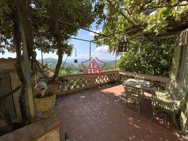 MAGAGNOSC DANS HAMEAU MAISON AVEC JARDINET VUE MER Magagnosc (06520)