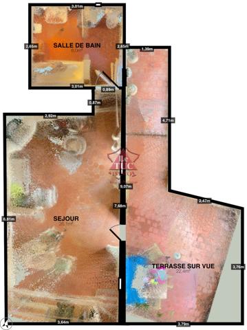 MAGAGNOSC DANS HAMEAU MAISON AVEC JARDINET VUE MER Magagnosc (06520)