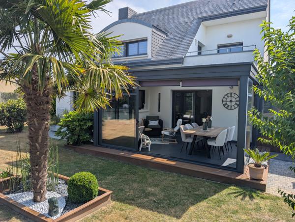 Brie (35150) Maison contemporaine – Véranda, carport, jardin clos – Brie 35150 (proche Janzé / Rennes)