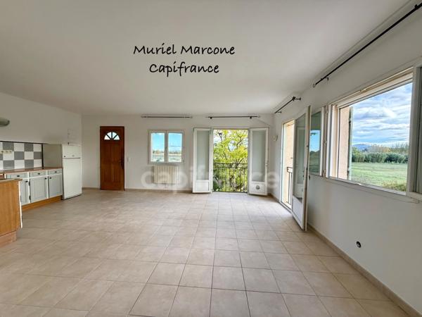 Appartement à vendre 3 pièces 62 m2 et jardin de 83 m2 VILLELAURE (84)
