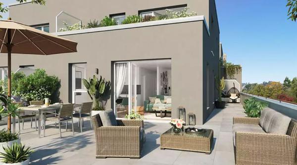 Appartement neuf 2 pièces - 59m² à Meaux