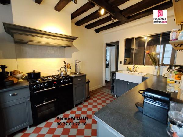 27160 - 27240 MESNIL SUR ITON / CONDE SUR ITON Maison de ville - 1 étage - 4 chambres - Grand grenier - Terrain - 166 000  HAI