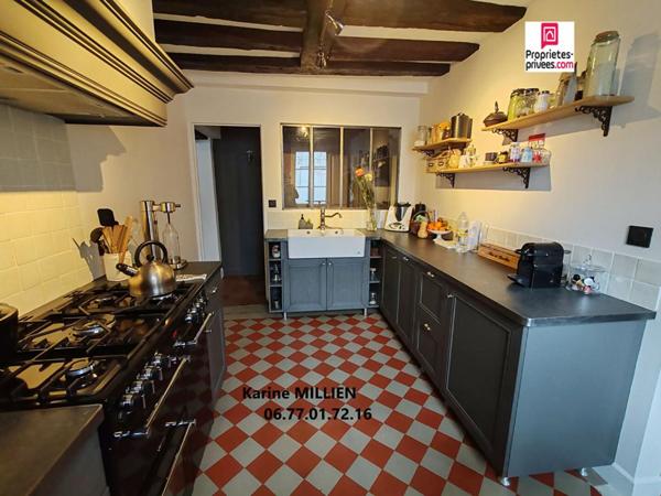 27160 - 27240 MESNIL SUR ITON / CONDE SUR ITON Maison de ville - 1 étage - 4 chambres - Grand grenier - Terrain - 166 000  HAI