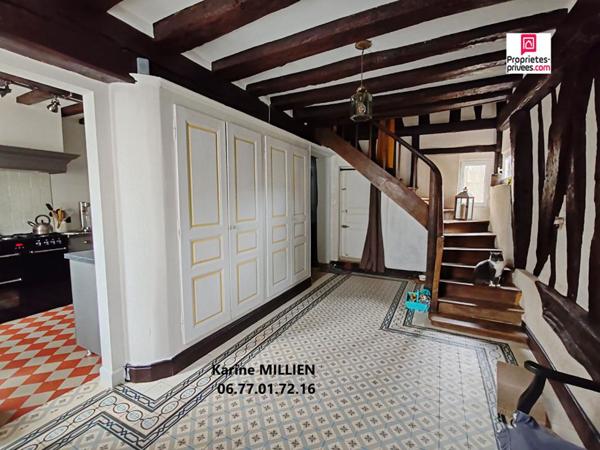 27160 - 27240 MESNIL SUR ITON / CONDE SUR ITON Maison de ville - 1 étage - 4 chambres - Grand grenier - Terrain - 166 000  HAI