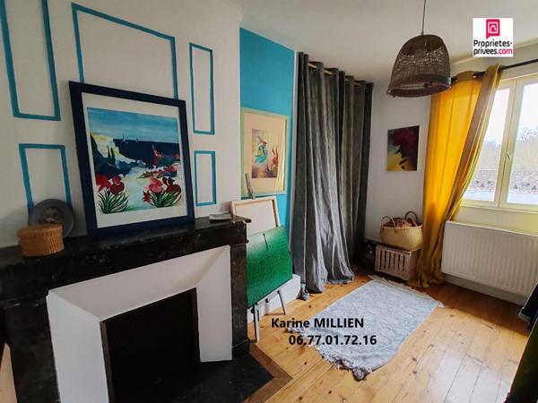 27160 - 27240 MESNIL SUR ITON / CONDE SUR ITON Maison de ville - 1 étage - 4 chambres - Grand grenier - Terrain - 166 000  HAI