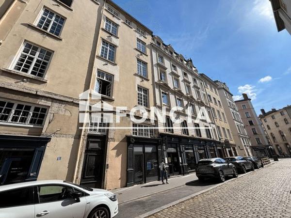 Location Studio 33.04 m² - 8 RUE DE FLEURIEU Lyon 69002
