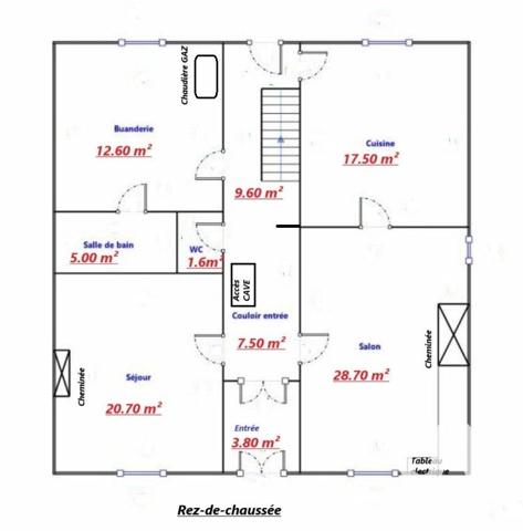 Maison de village 6 pièces de 207 m² à Herment (63470)